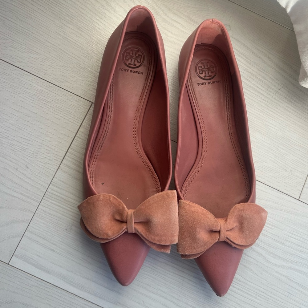 Tory Burch Pink Rosalind Ballet Flats - Picture 6 of 14